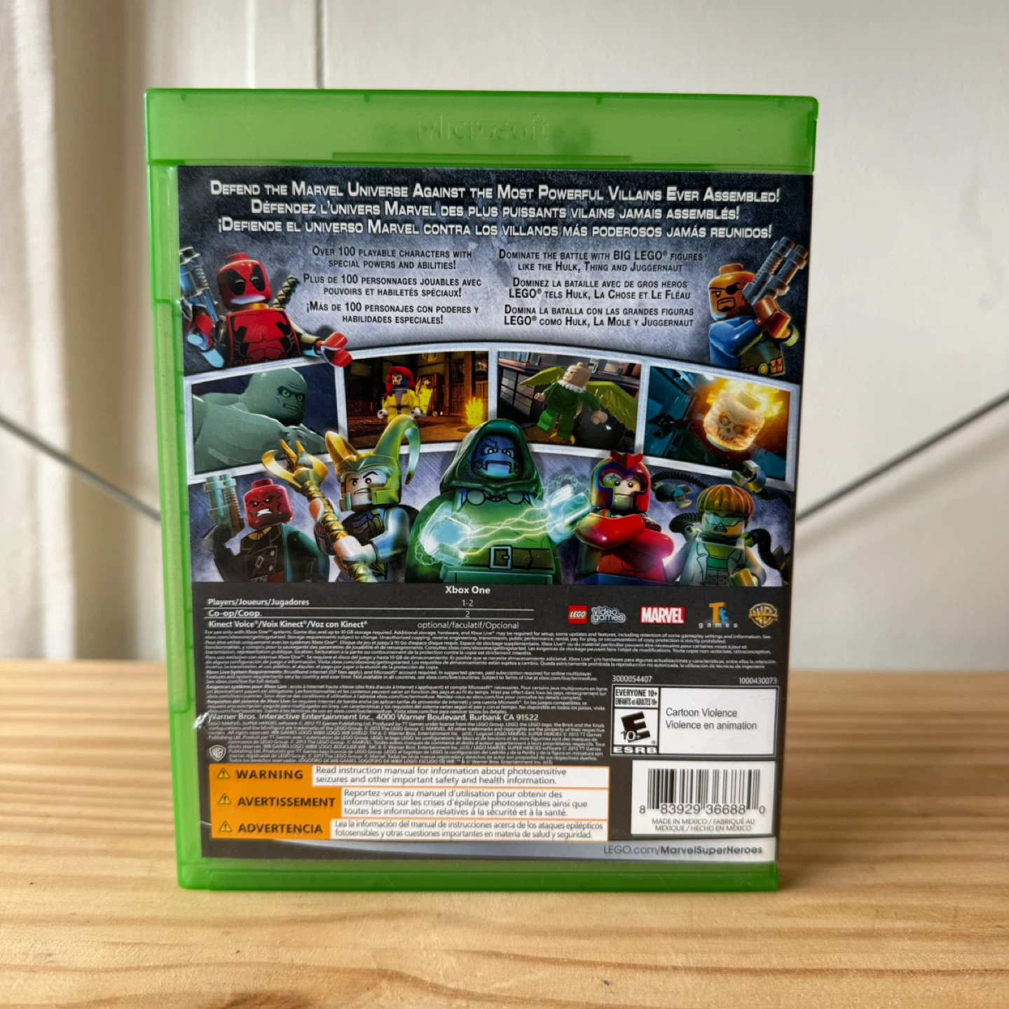 LEGO Marvel Super Heroes Xbox One Game - photo 2