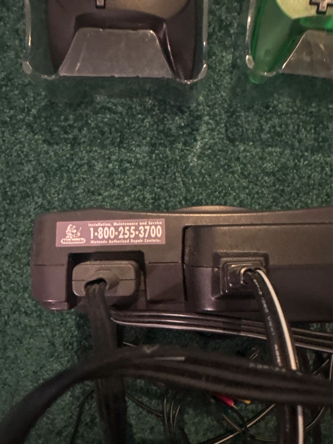 Nintendo 64 game console and two brand new control - photo 3