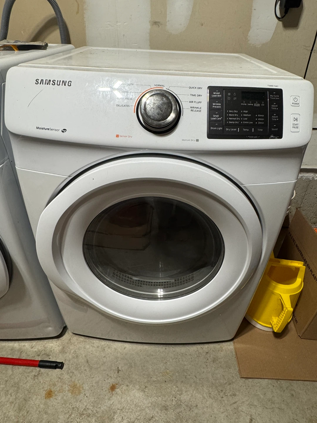 Samsung Moisture Sensor Front Door Dryer