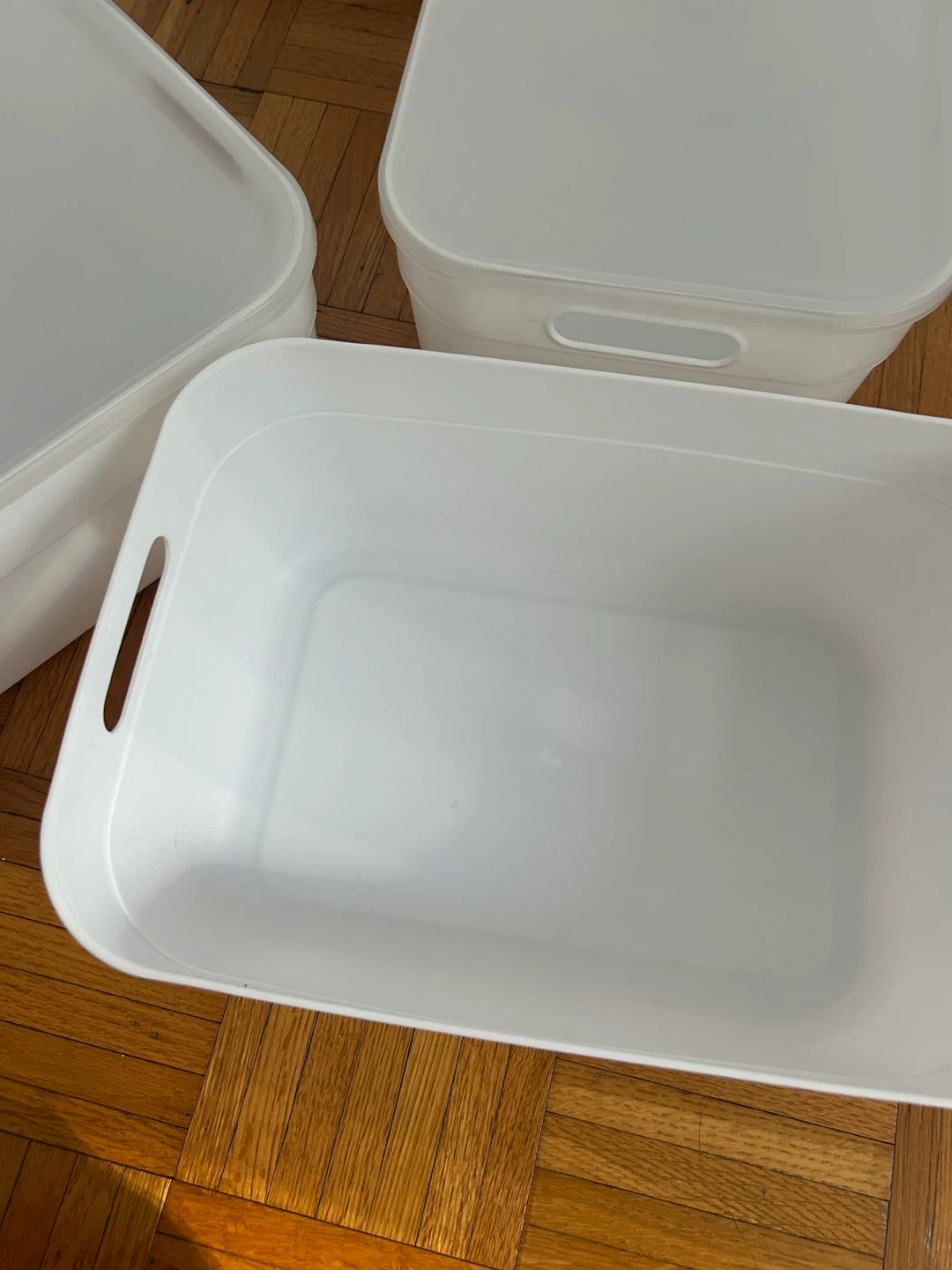Storage boxes x 3 - photo 2
