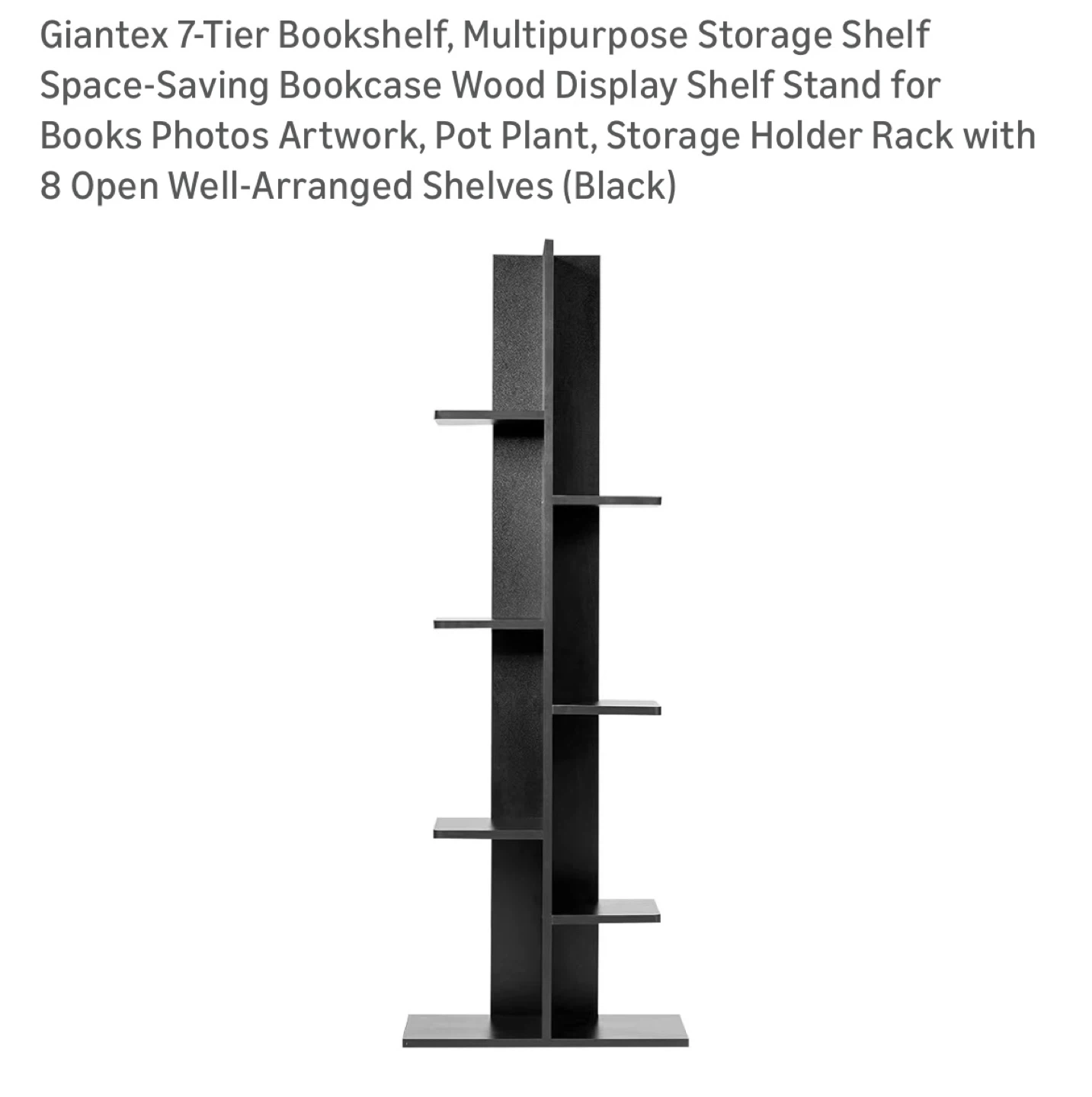Giantex 7-Tier Bookshelf - photo 2