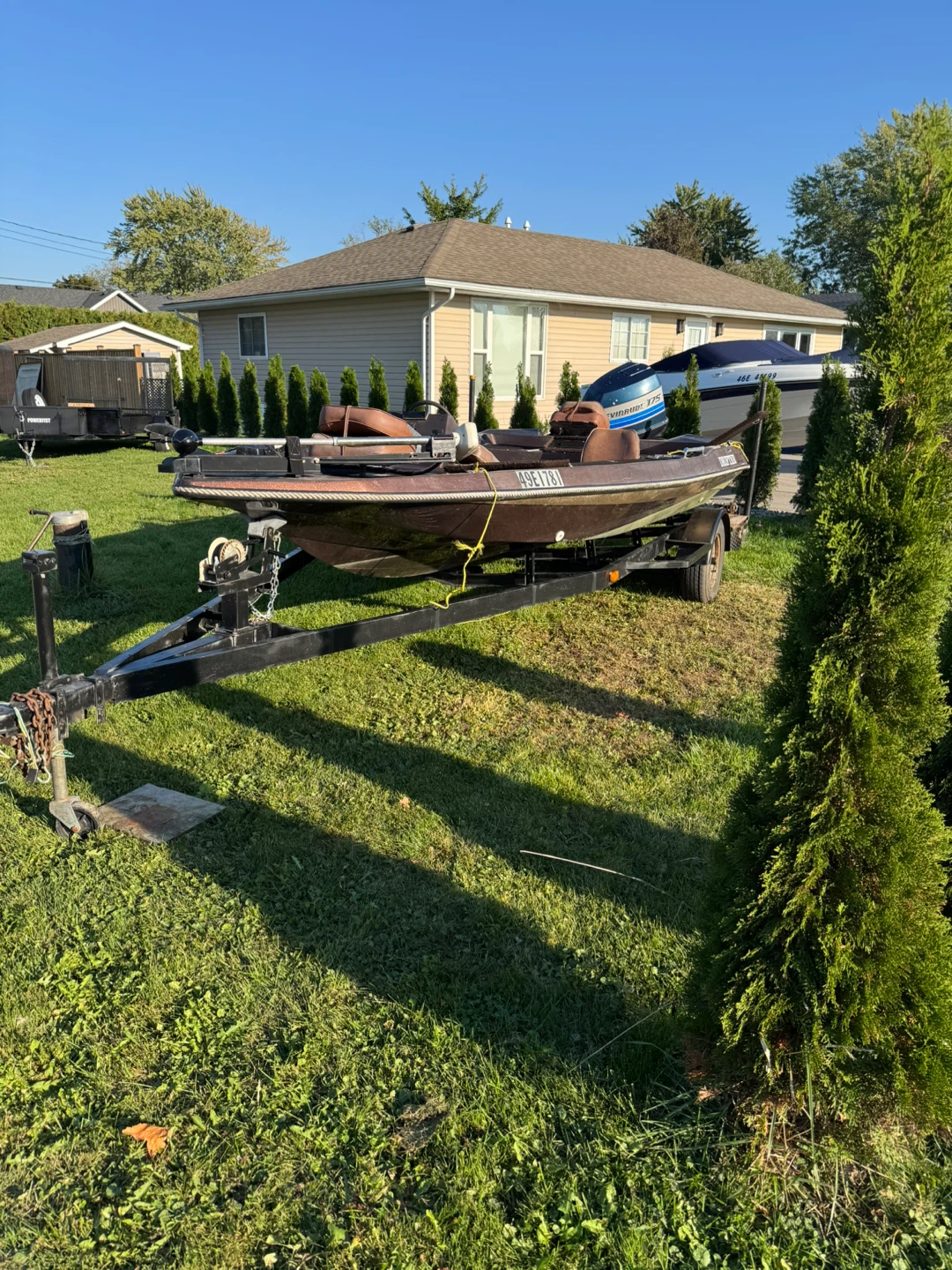 Drifter Boat with Evinrude 175 Outboard Motor - photo 3