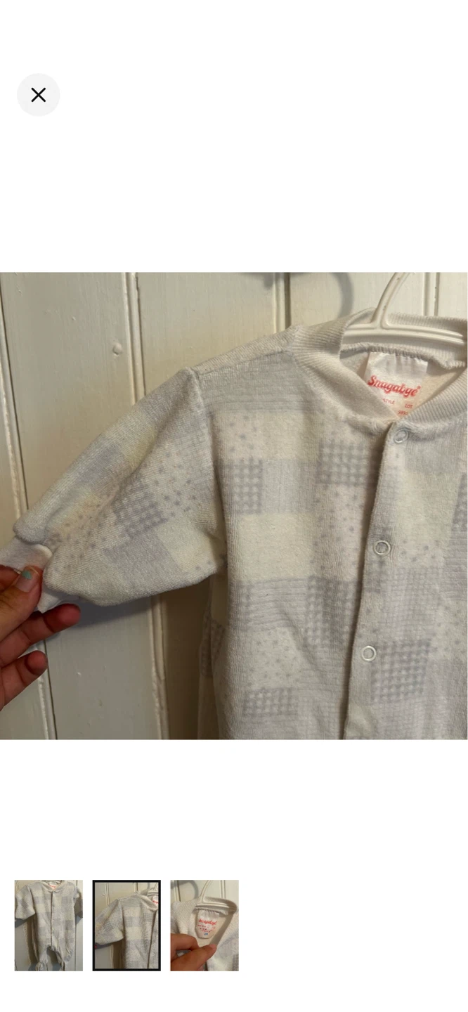 Snugglebuns Baby Sleepsuit 3M - photo 2