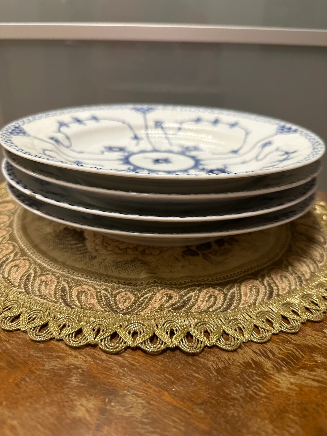 Royal Copenhagen Blue Fluted Mega Plates (Set of 3) - photo 3
