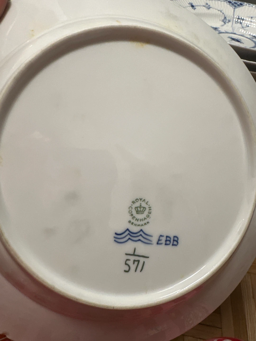 Royal Copenhagen Blue Fluted Mega Plates (Set of 3) - photo 4