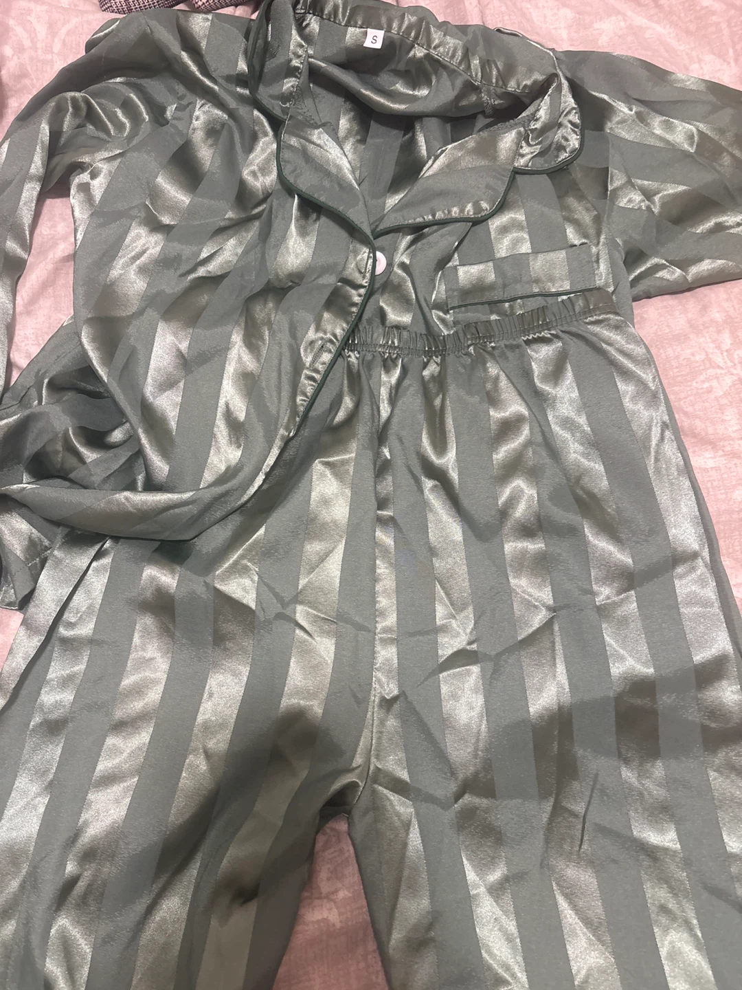 Striped Pajama Set - photo 2