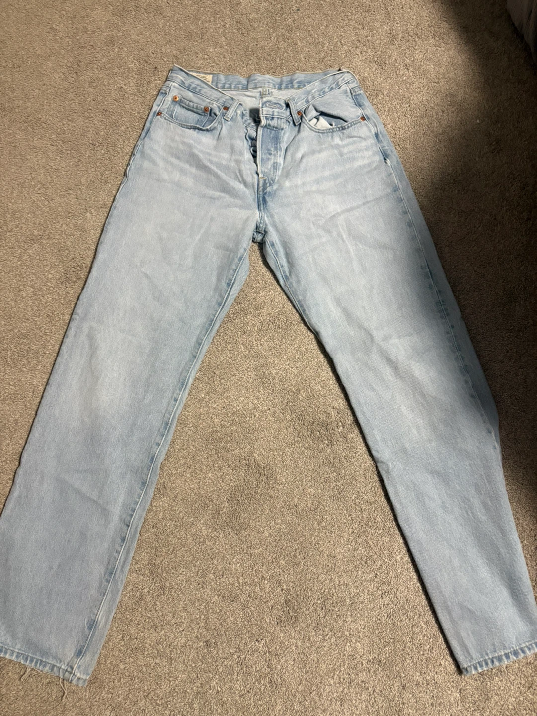 Levi's 501 Light Wash Jeans W28 L32