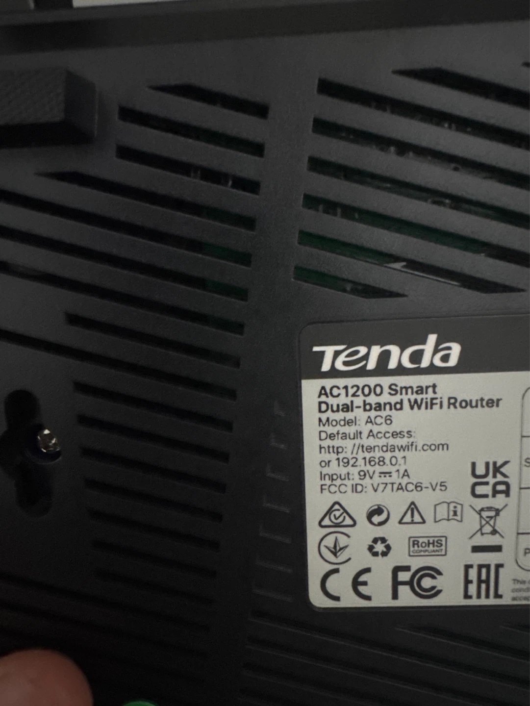 Tenda AC1200 Smart Dual-band WiFi Router AC6 - photo 3