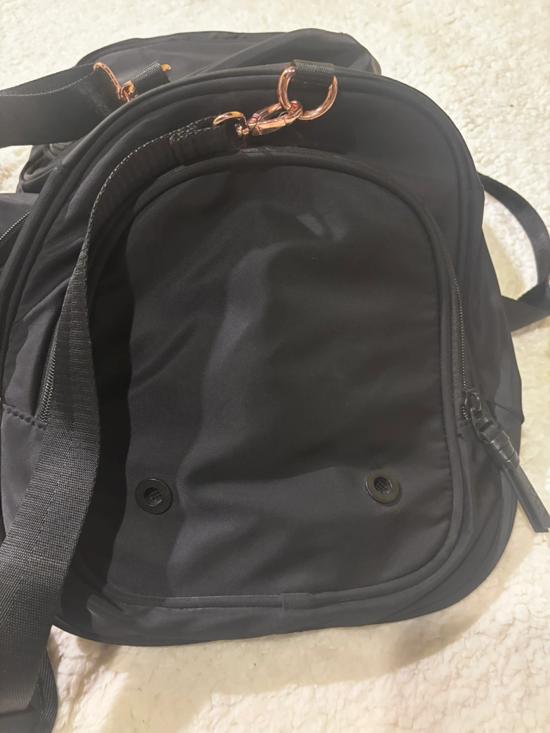 Black travel bag - photo 5