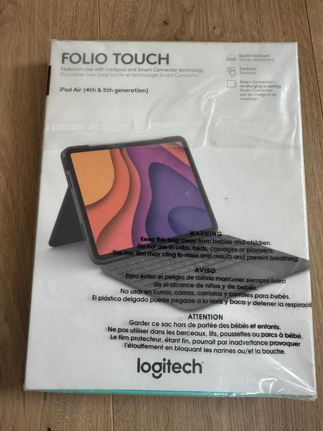 Logitech Folio Touch Keyboard Case for iPad Air (4th & 5th Gen)