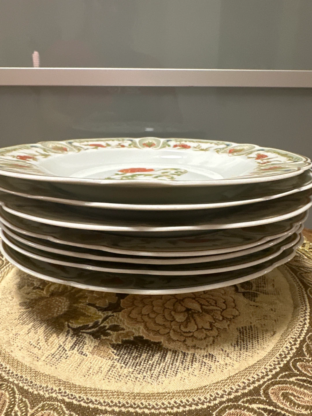 Haviland Limoges France Porcelain Plates "Mozart Chantournay" - photo 4