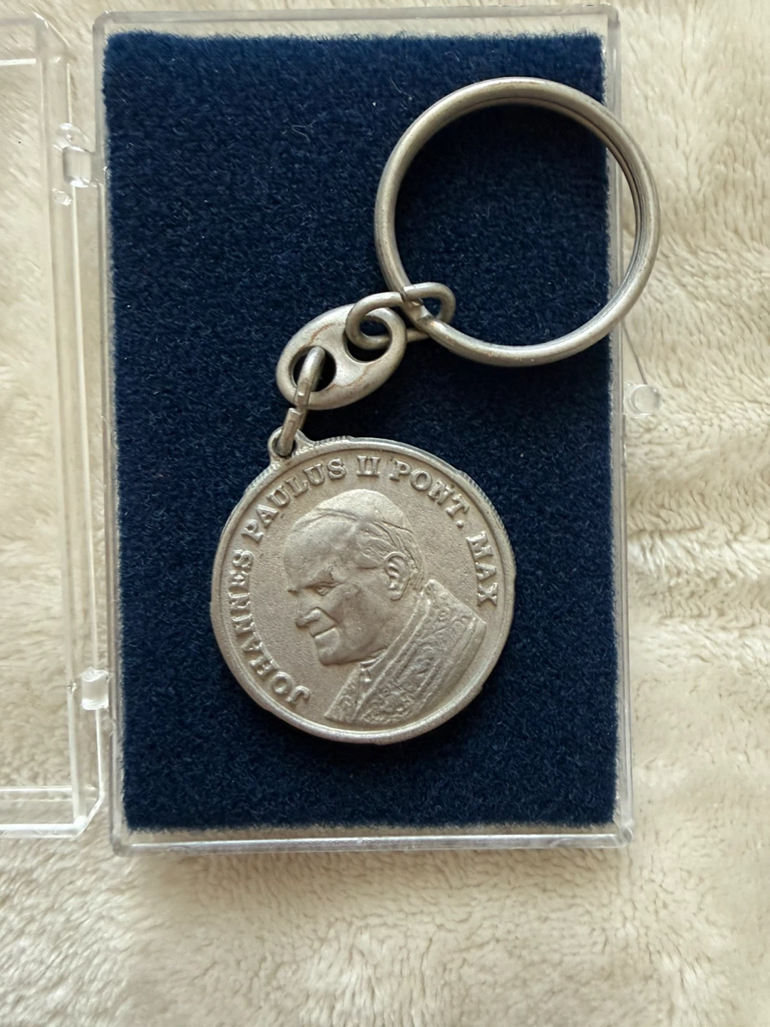 Pope John Paul II Keychain 2000 - photo 2