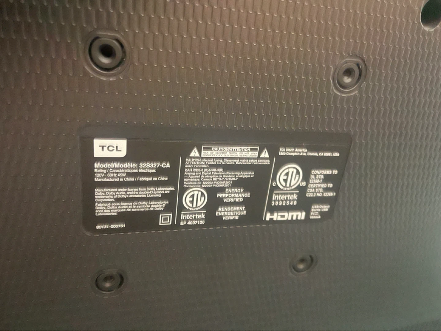 TCL 32" Roku smart TV - photo 3