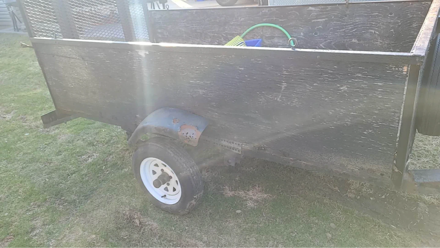 Utility Trailer with Gate - photo 2
