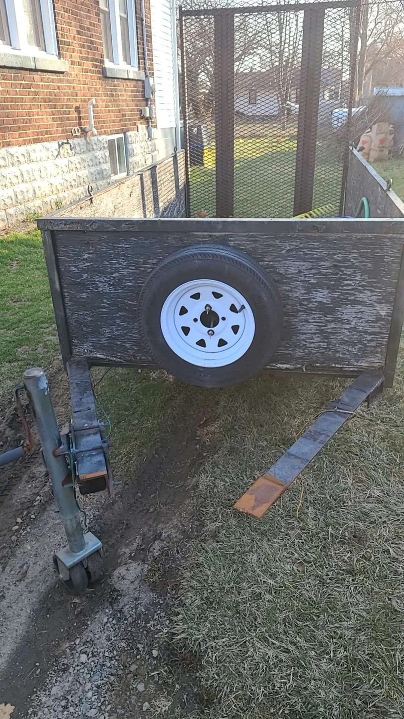 Utility Trailer with Gate
