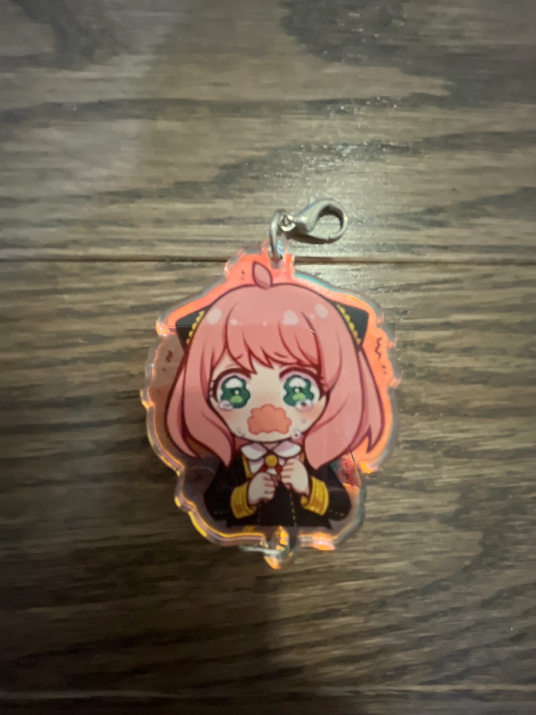 Anime SpyxFamily Anya forger Keychain fanmade product