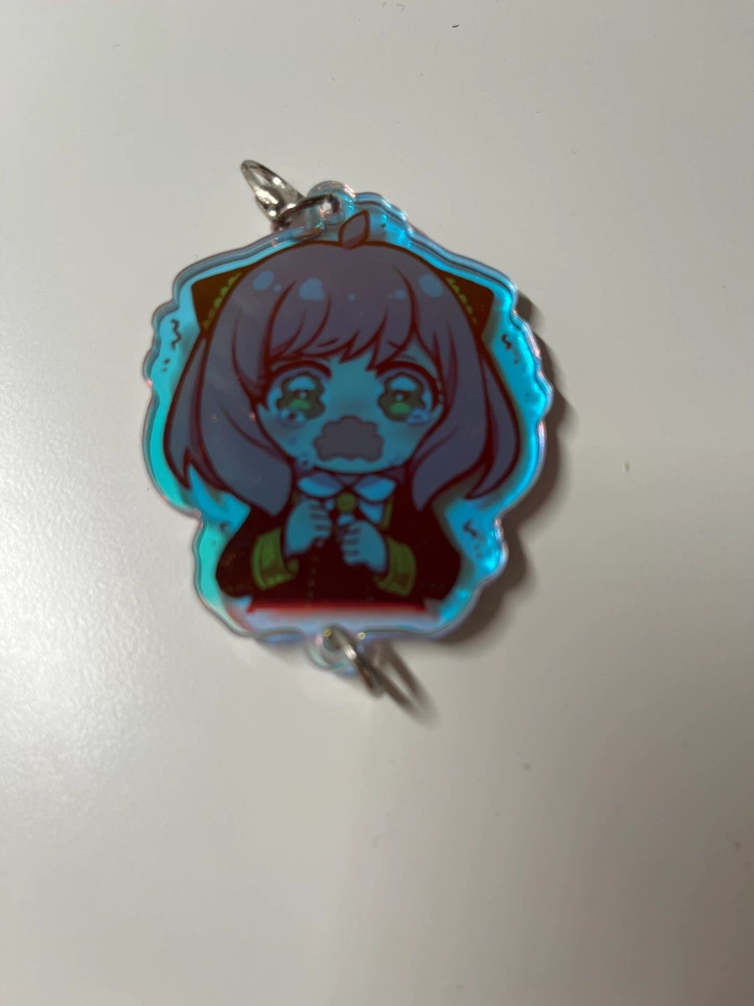 Anime SpyxFamily Anya forger Keychain fanmade product - photo 2