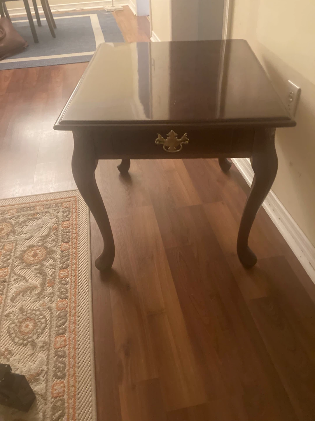 End Table with Drawer - photo 2