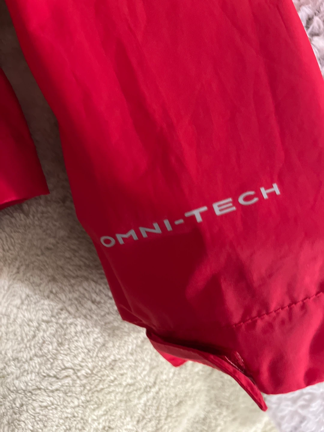 Columbia OMNI-TECH Red Rain Jacket XXL - photo 2