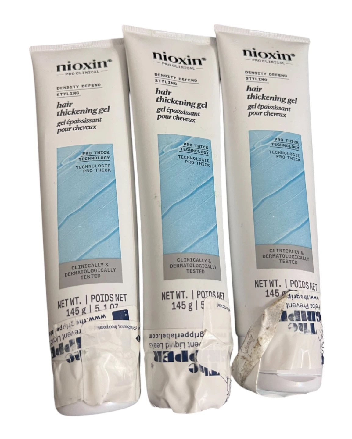 Nioxin Density Defend Hair Thickening Gel (3-Pack Bundle)