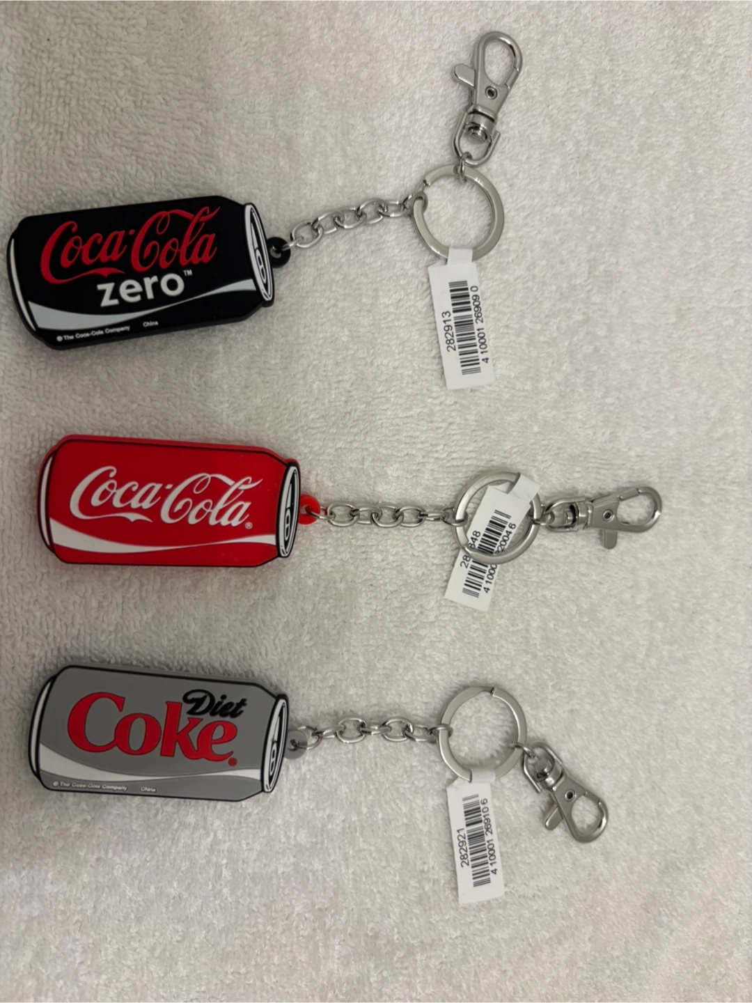 Coca-Cola Can Keychains