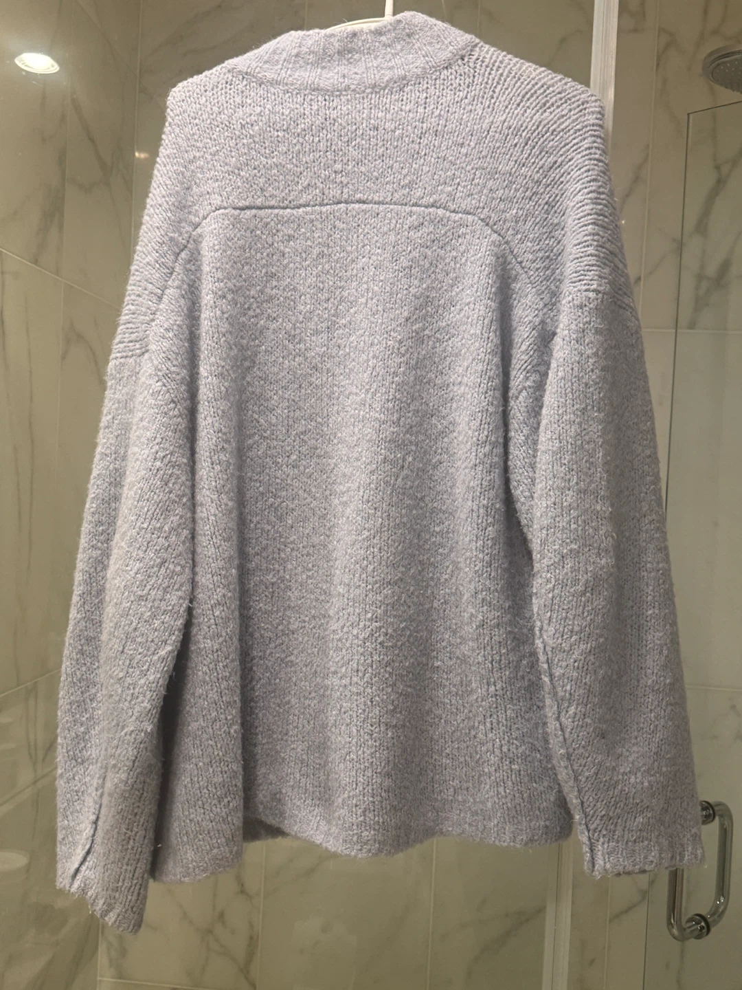 3.1 Phillip Lim Long Sleeve Sweater - Blue - Medium - photo 5