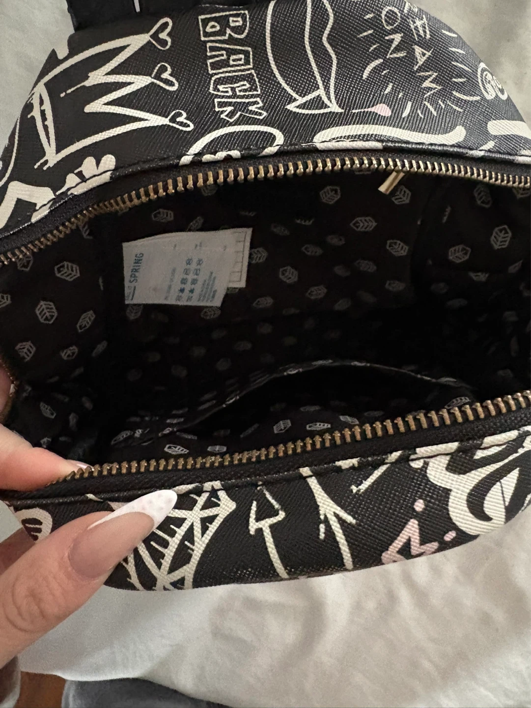 Spring Graffiti Mini Backpack - photo 3