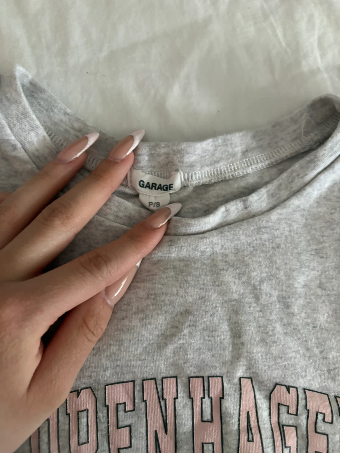 Garage Grey Copenhagen Graphic crop top - photo 3