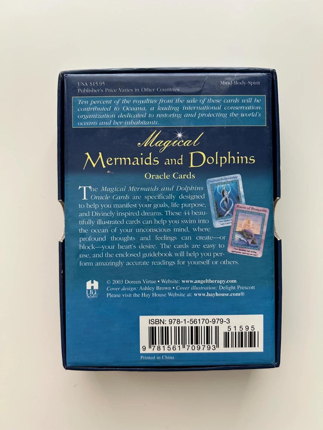 Magical Mermaids and Dolphins Oracle Cards by Doreen Virtue - photo 2