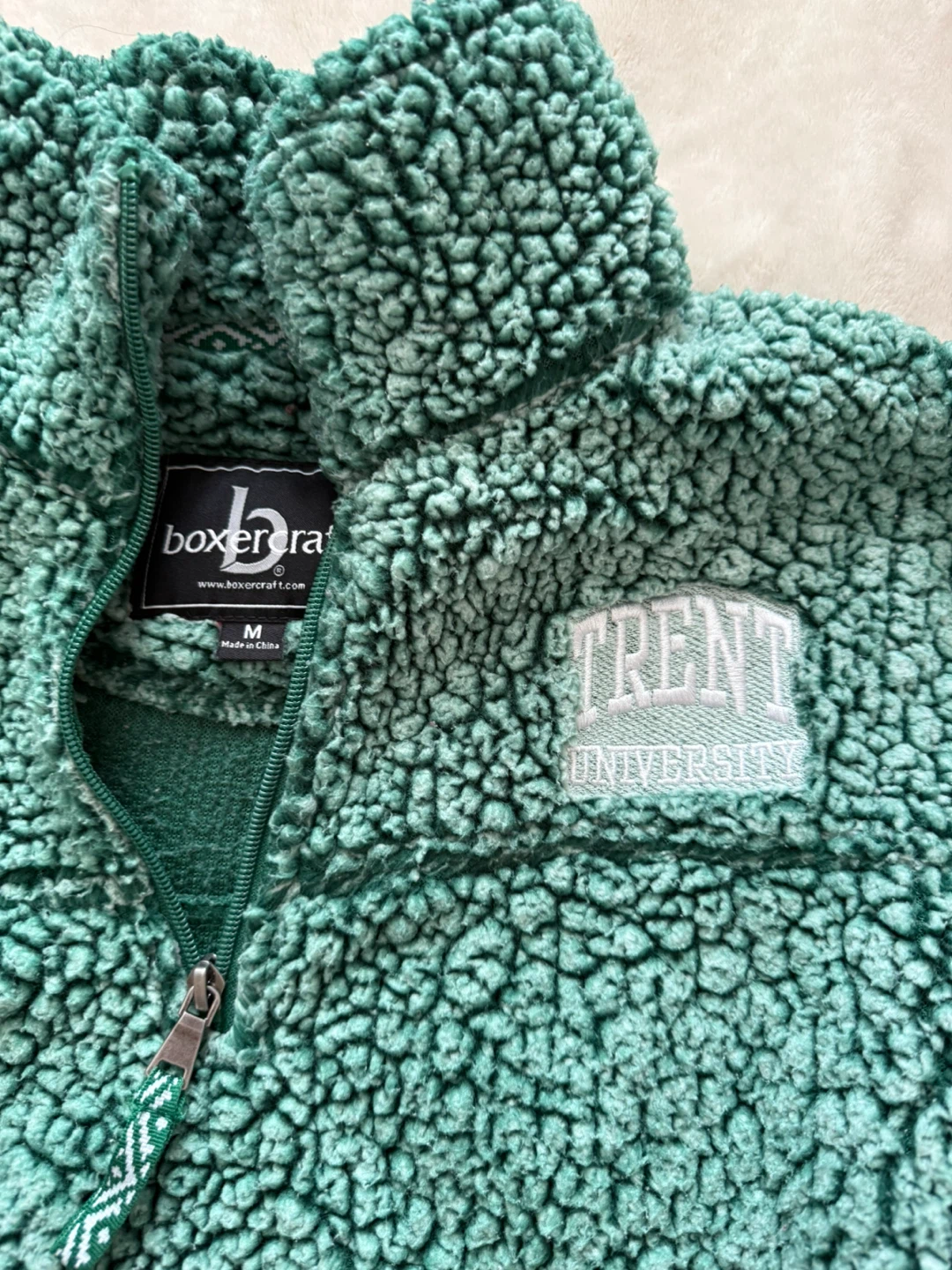 Sherpa Pullover Trent University Green Size M - photo 2