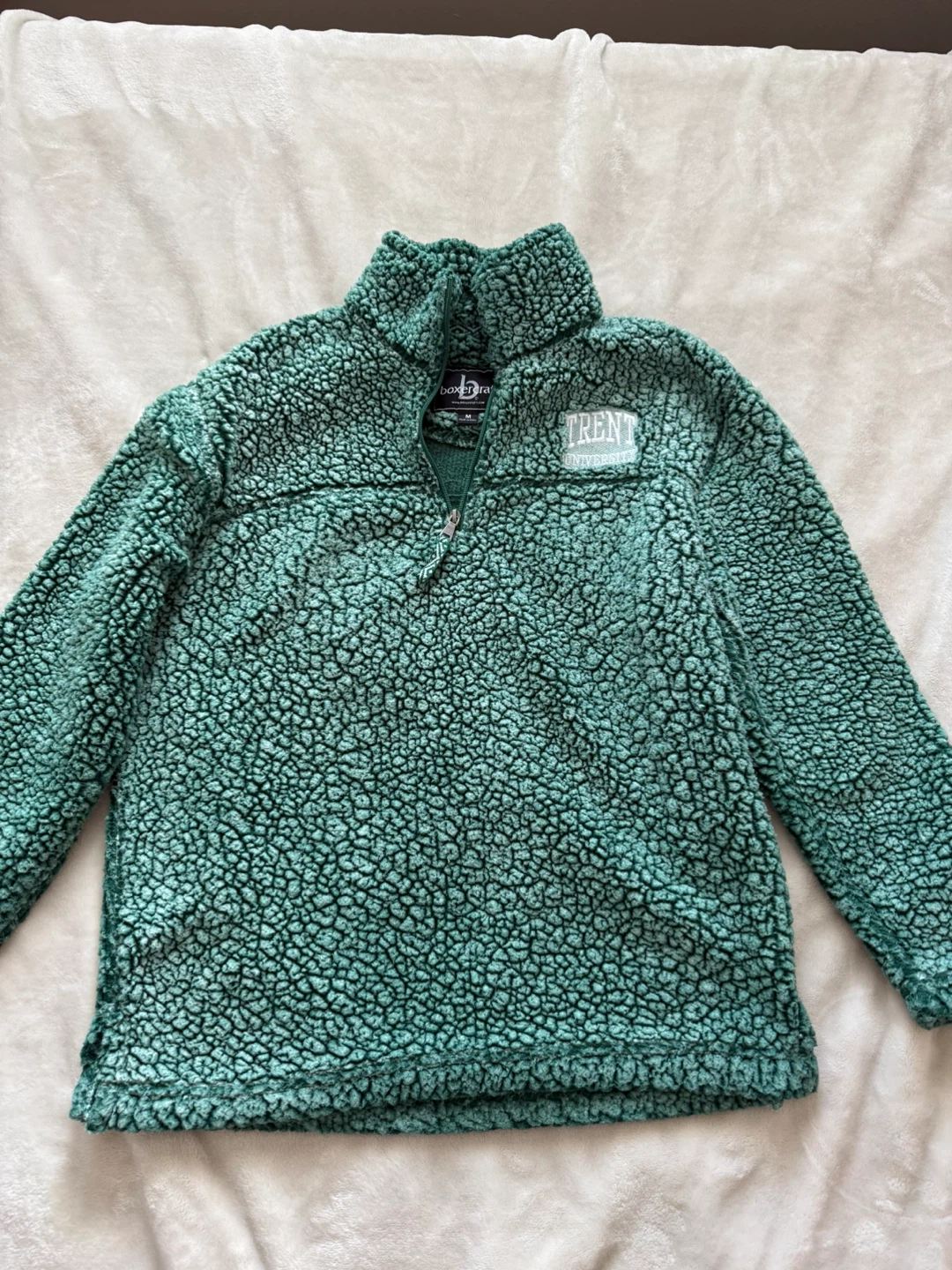 Sherpa Pullover Trent University Green Size M