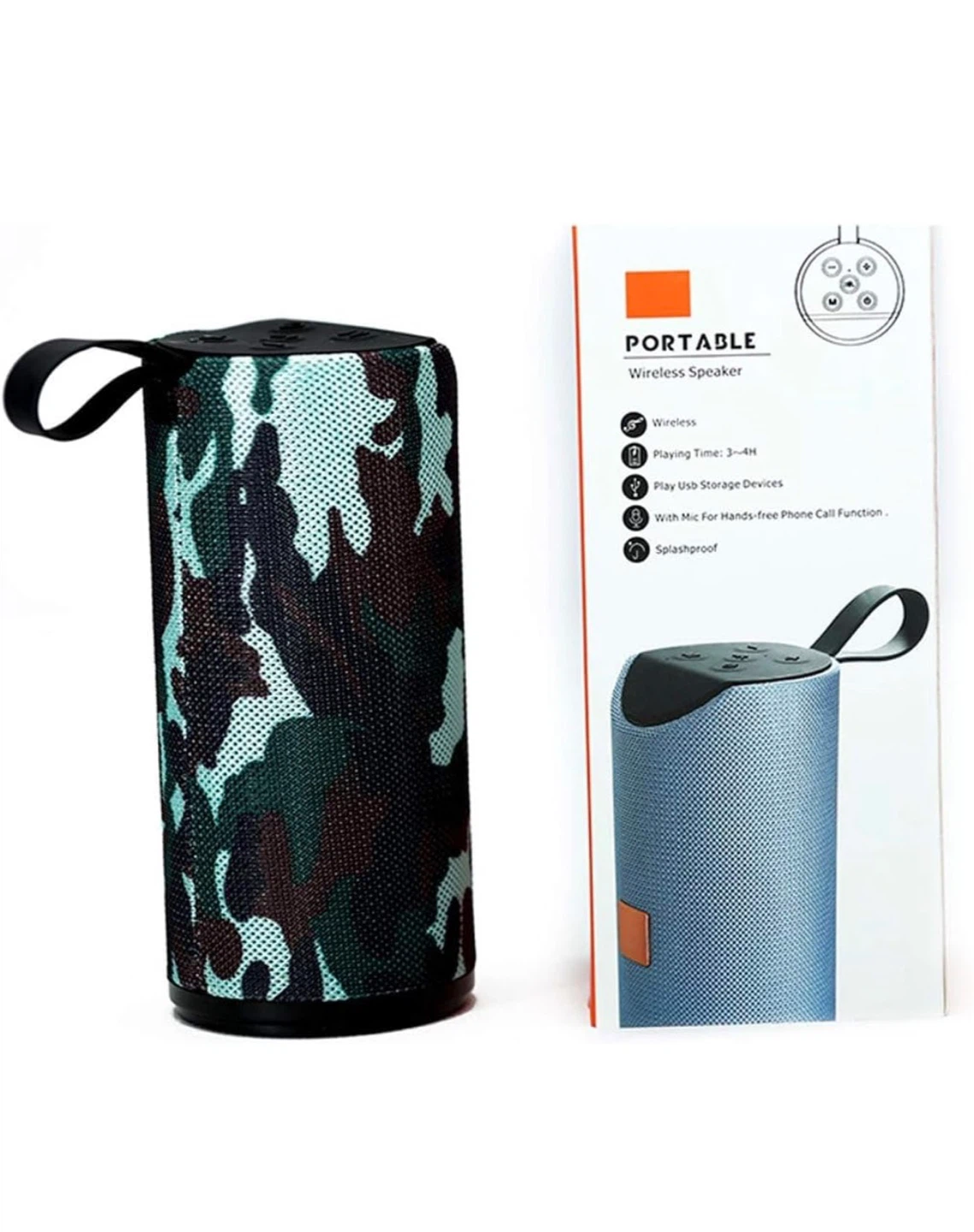 Portable Wireless Speaker - Camouflage