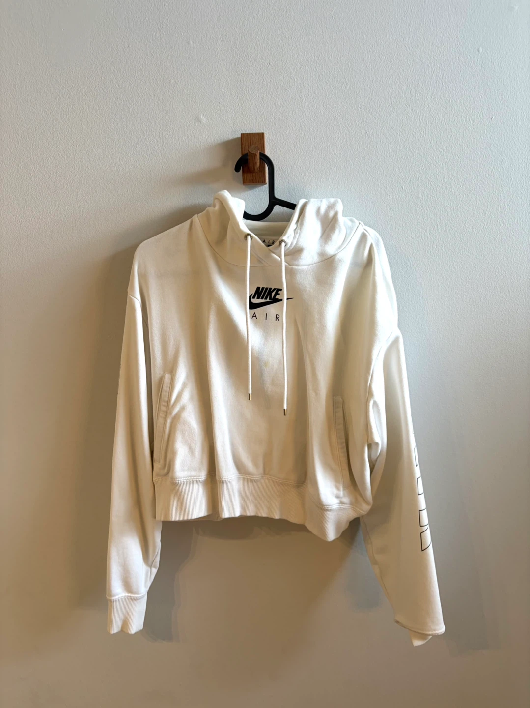 Nike Air Cropped Hoodie White