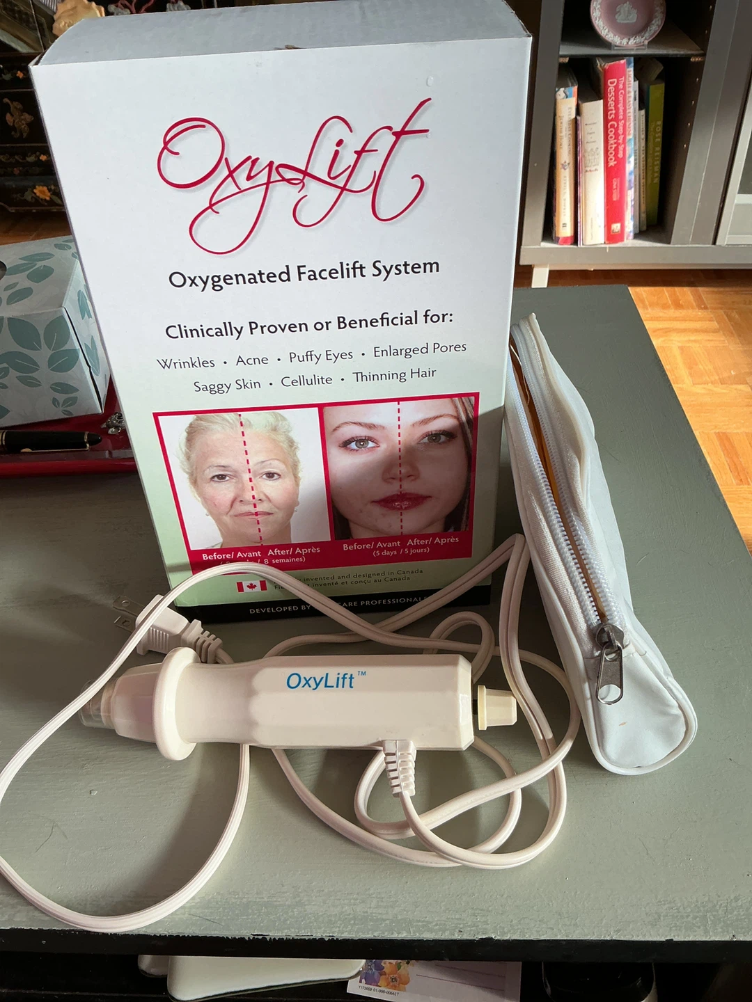 OxyLift Oxygenated Facelift System with Travel Pouch