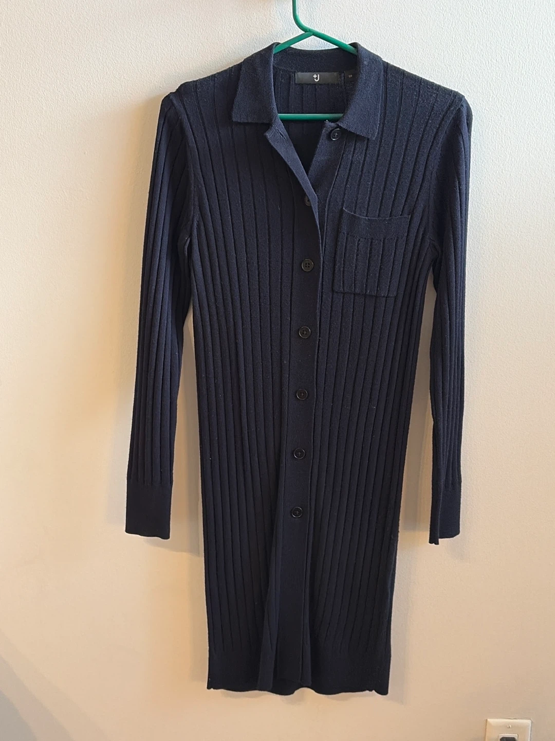 Uniqlo Knit Midi Dress Navy Size S/P