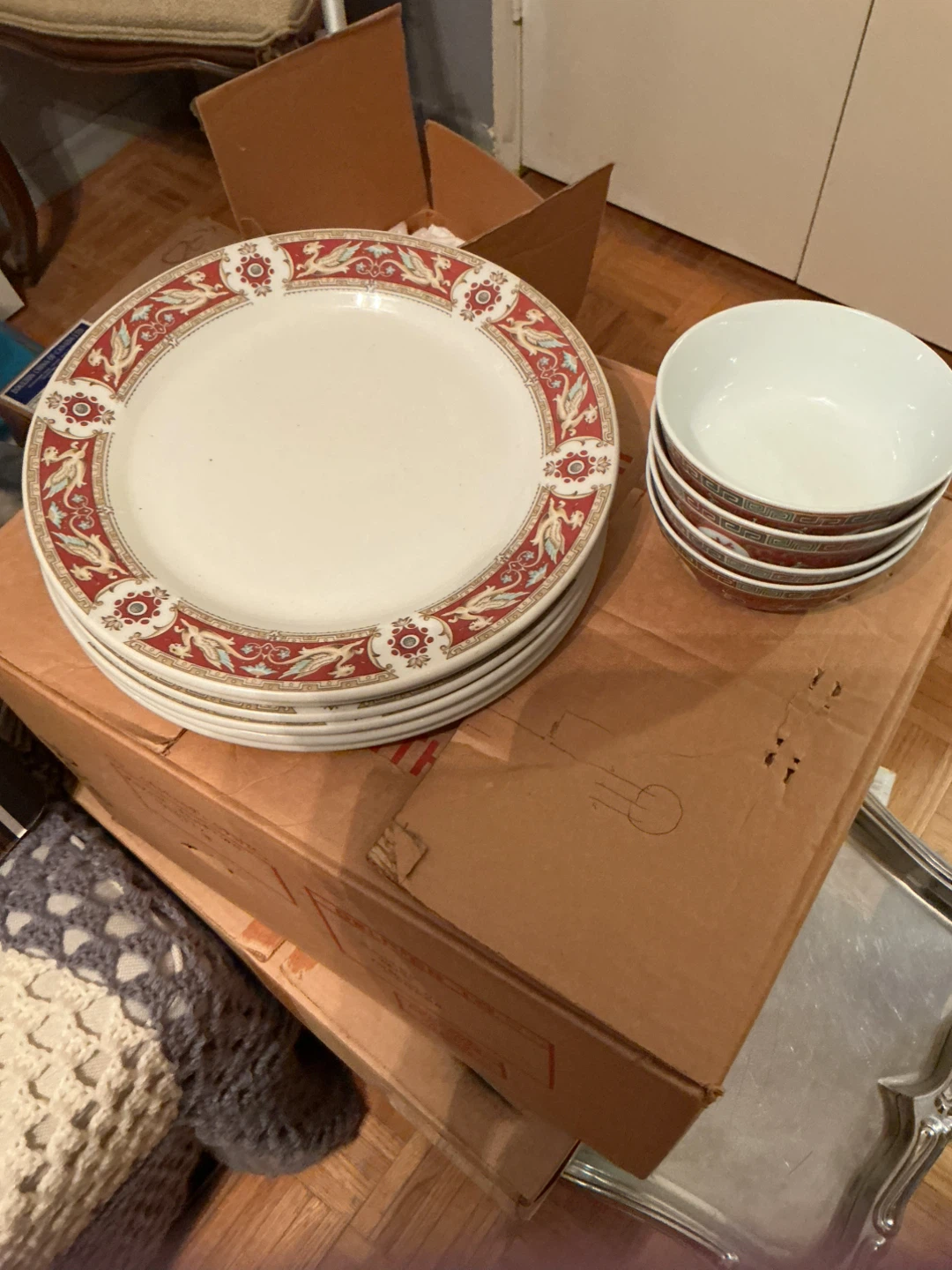 Decorative Ceramic Bowl and plate