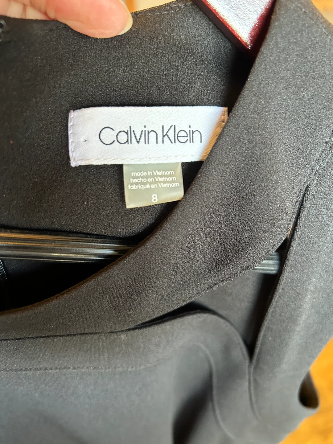 Calvin Klein Black Sleeveless Jumpsuit Size 8 - photo 4