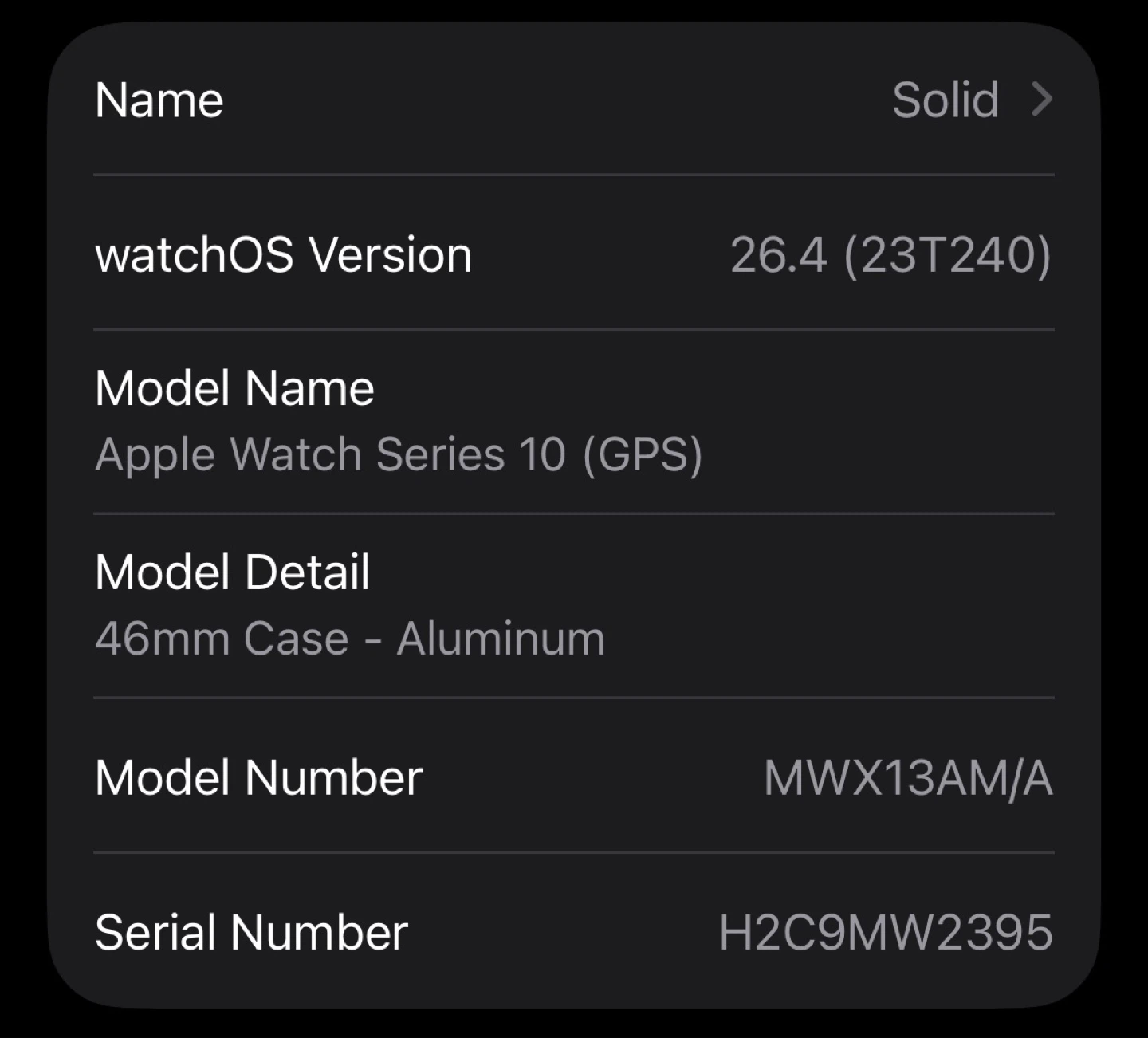 Apple Watch Series 10 (GPS) 46mm Aluminum - photo 4