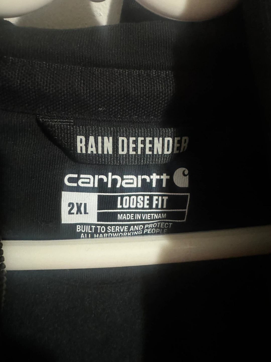 Carhartt Rain Defender Loose Fit Full Zip Hoodie Jacket - photo 4