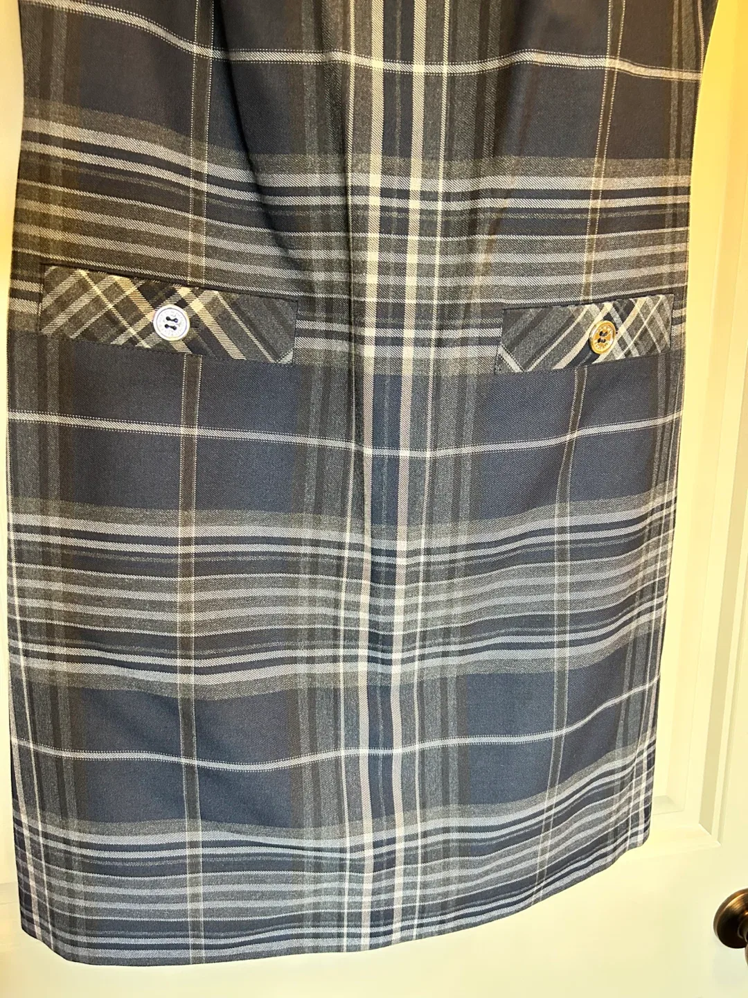 Tommy Hilfiger Plaid Sleeveless Dress Size 6 - photo 3