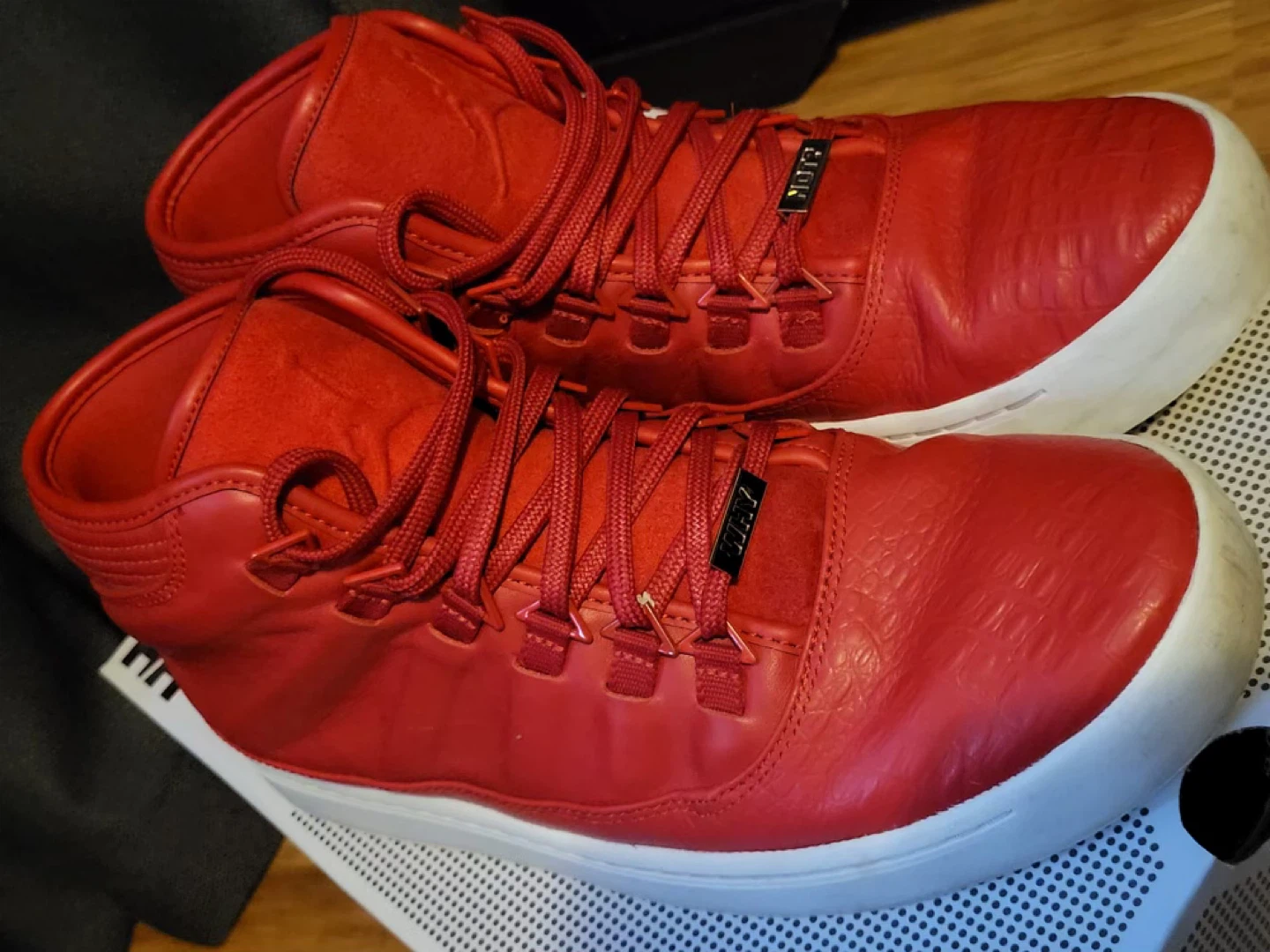 Red Jordan Sneakers