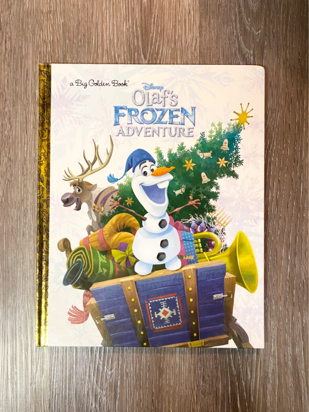 Disney Olaf's Frozen Adventure: A Big Golden Book