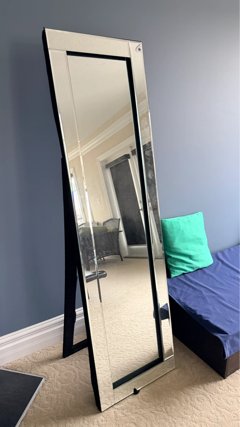 Full Length Cheval Mirror with Stand