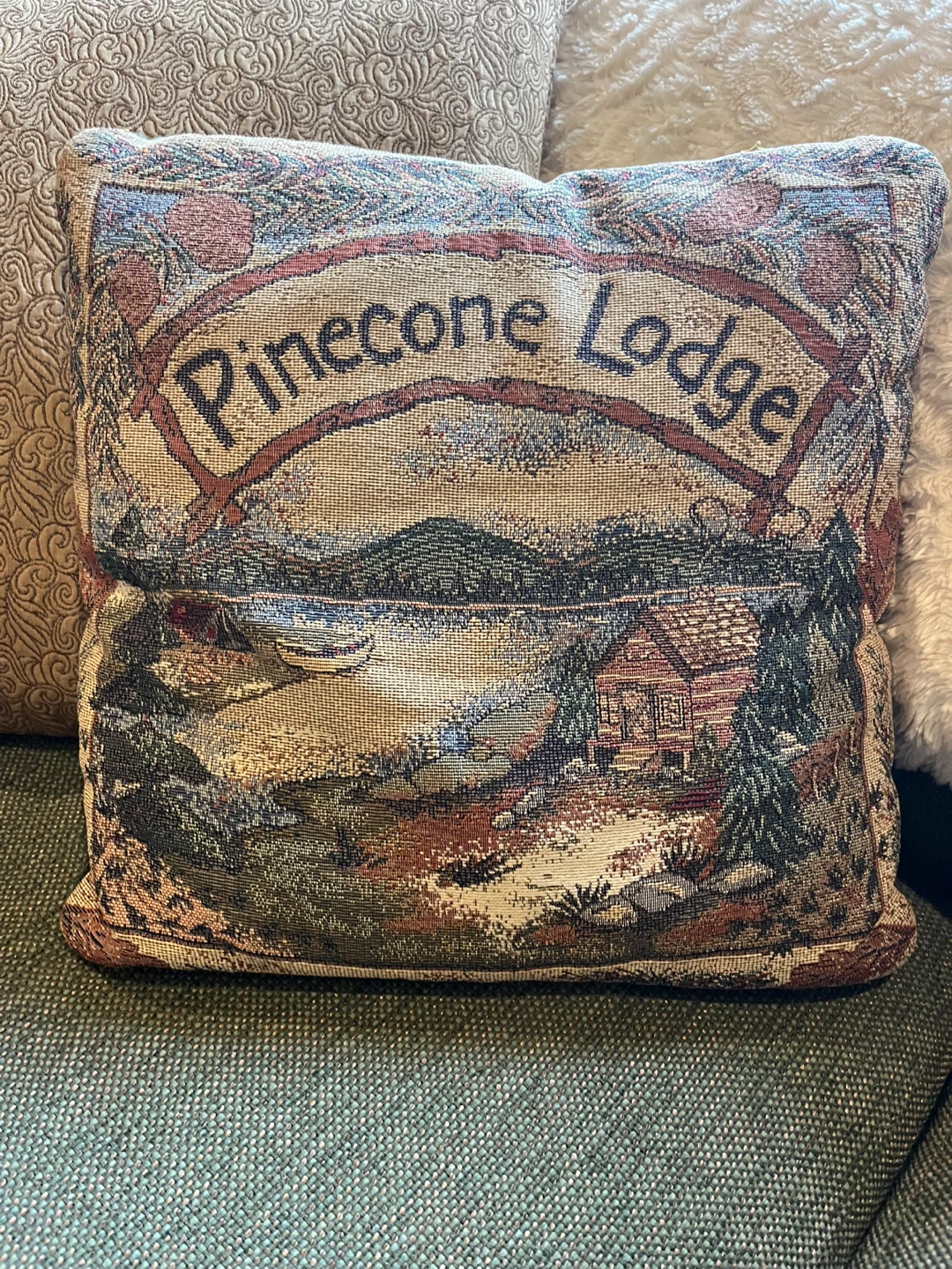 Pinecone Lodge Decorative Throw Pillows - photo 3