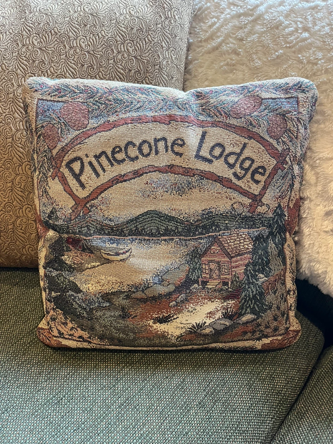 Pinecone Lodge Decorative Throw Pillows - photo 2