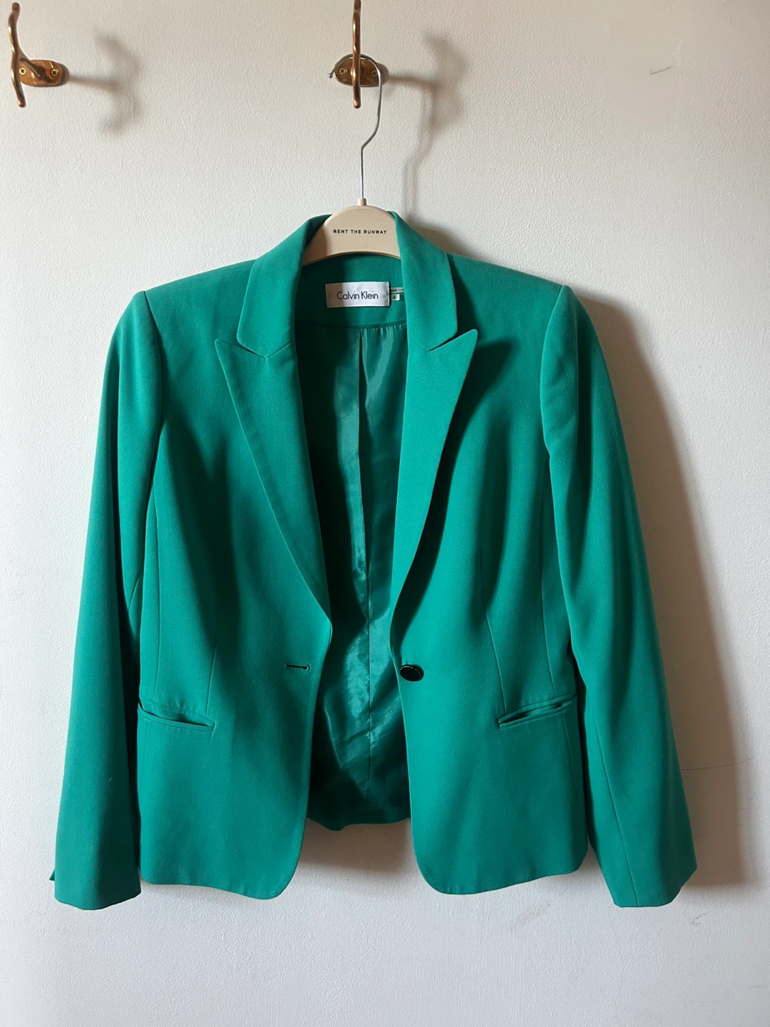 Calvin Klein Teal Blazer