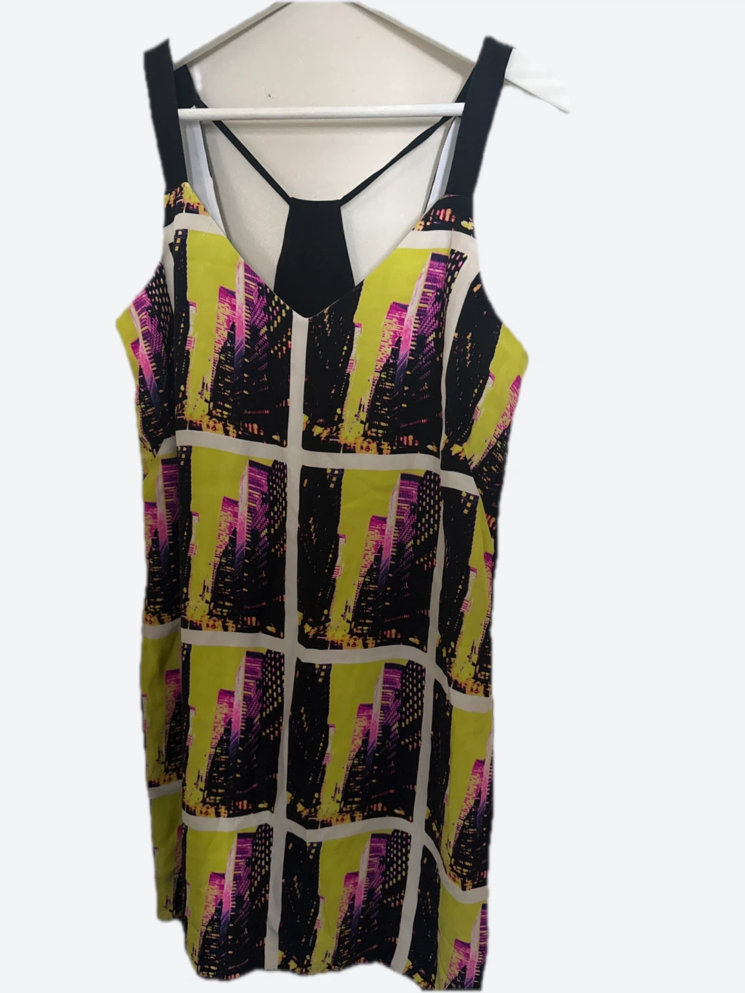 Women's Cityscape Print Tank Dress