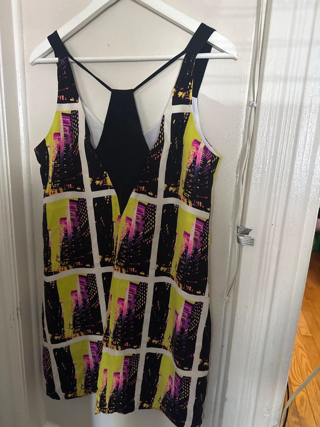 Women's Cityscape Print Tank Dress - photo 2