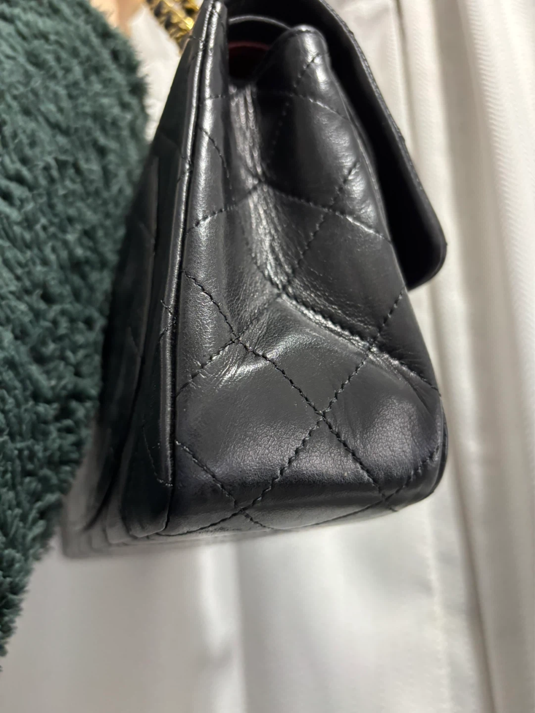Chanel Vintage Double Flap Small with 24k Gold Hardware - photo 5