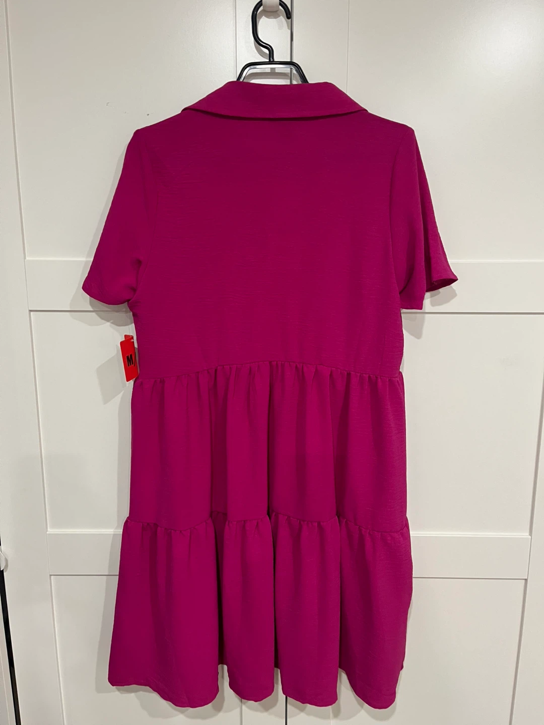 Tahari Women's Tiered Dress M/M Pink - photo 2